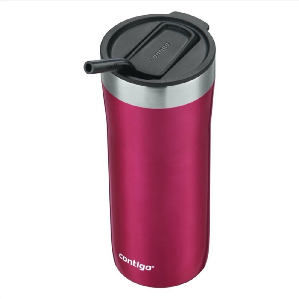 CONTIGO Streeterville Stainless Steel Tumbler w/Straw-24 oz